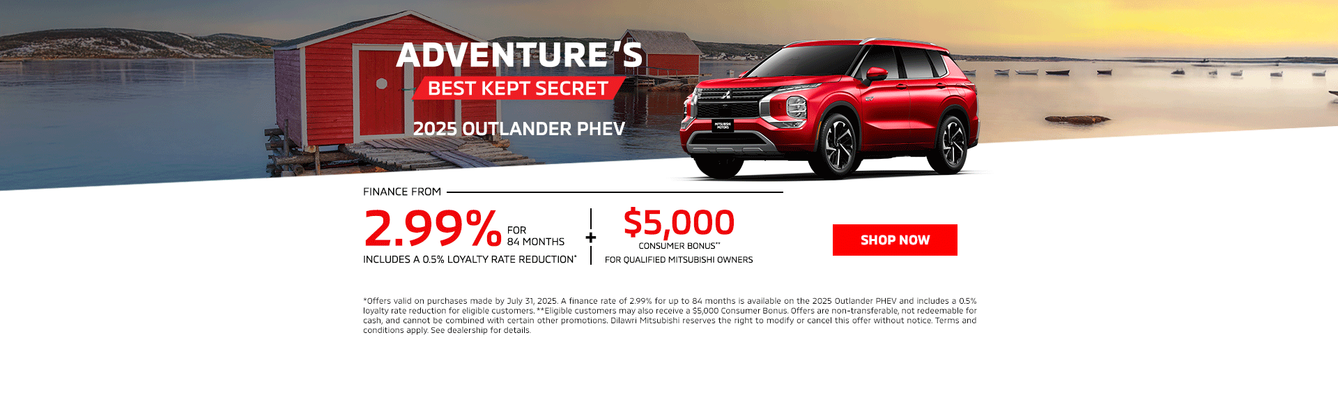 Adventure's Best Kept Secret - 2025 Outlander PHEV
