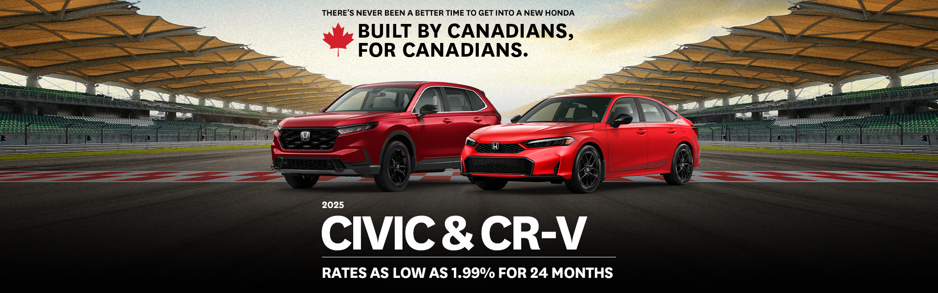 Honda Checkered Flag - May - Civic CR-V