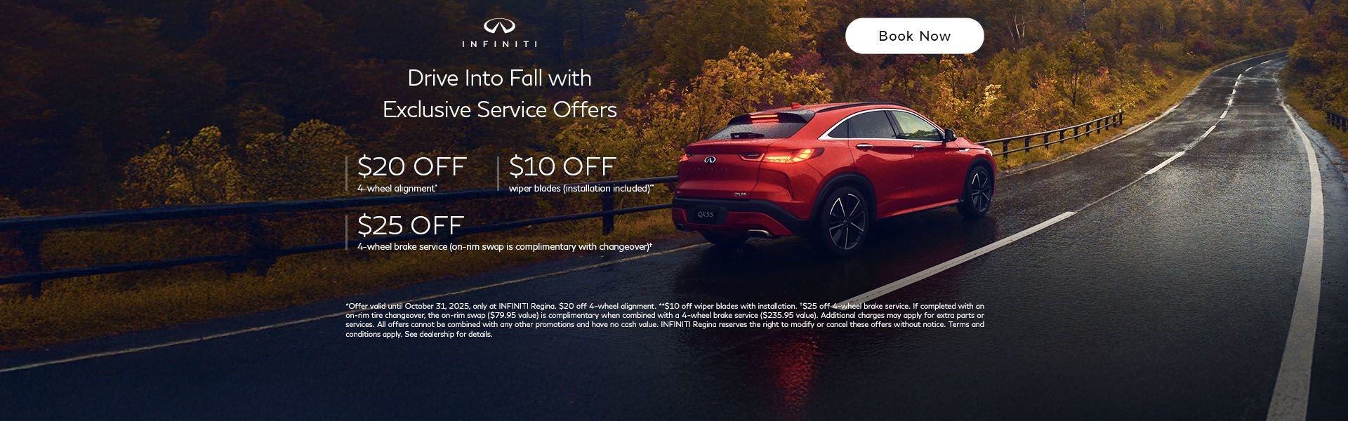 Drive Into Fall with Exclusive Service Offers