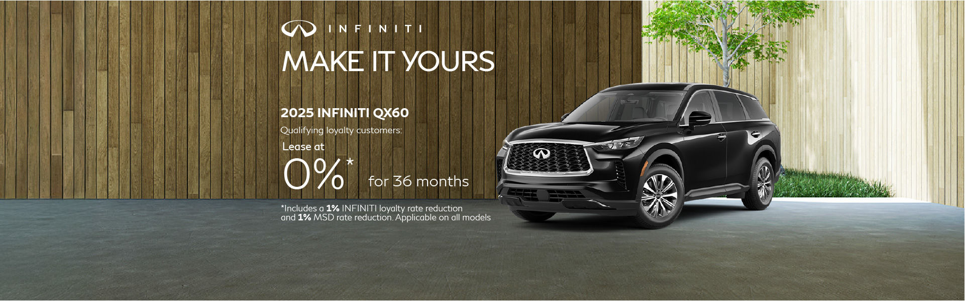 2025 QX60 - May Offers