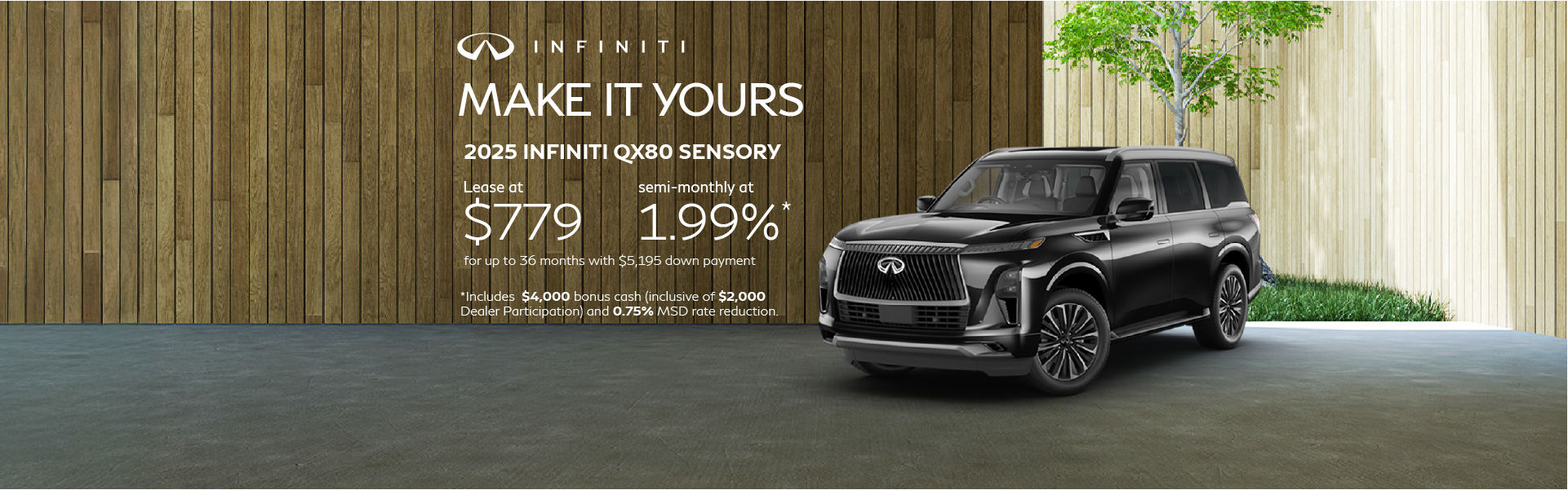 2025 QX80 - May Offers