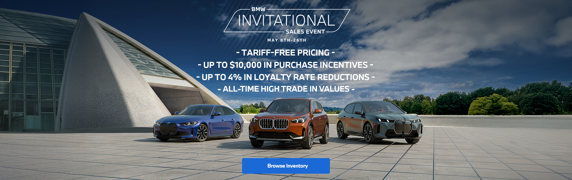 BMW Invitational Event - May 8-26