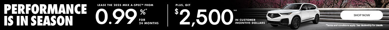 2025 MDX Inventory Banner