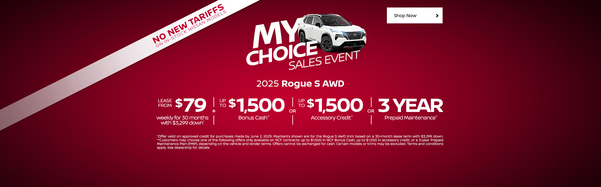2025 Rogue S AWD