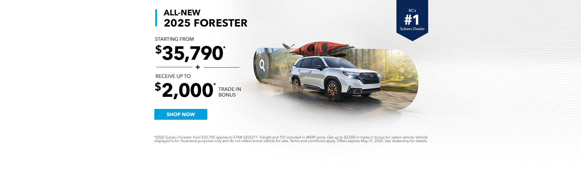 All-New 2025 Forester