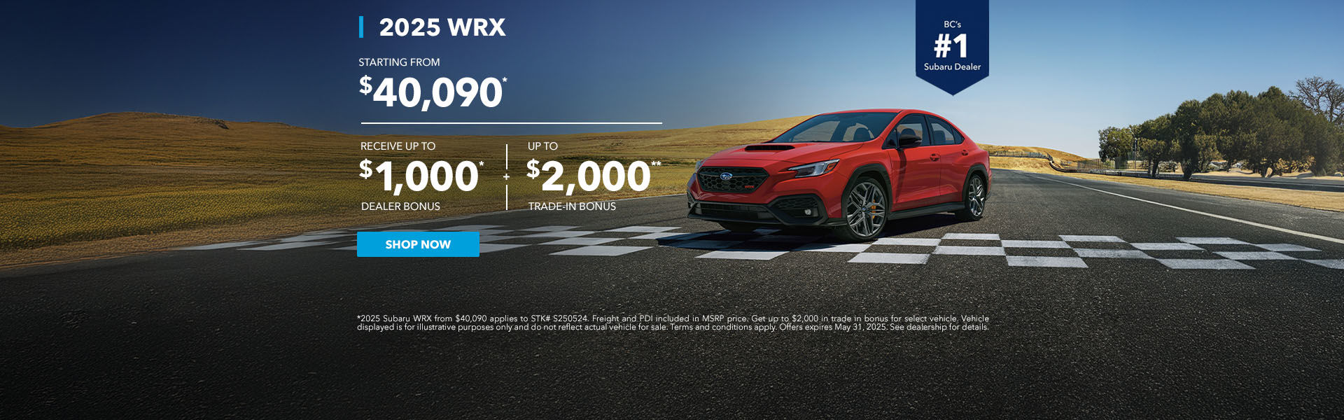 2025 WRX