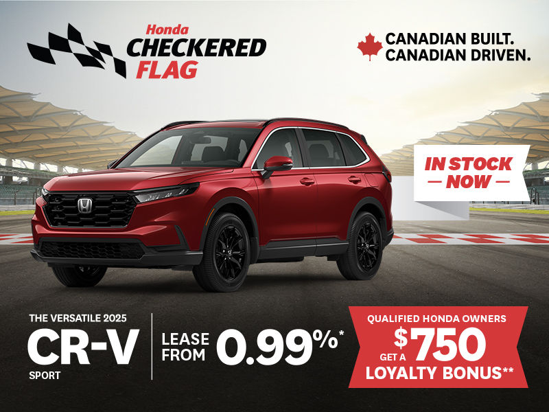 Honda Checkered Flag - 2025 CR-V Sport