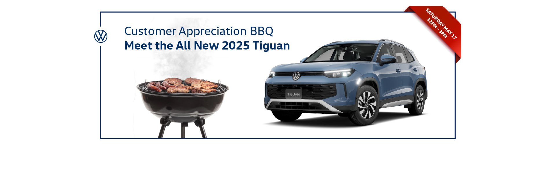 401DXVW - BBQ & Redesigned 2025 Tiguan Showcase