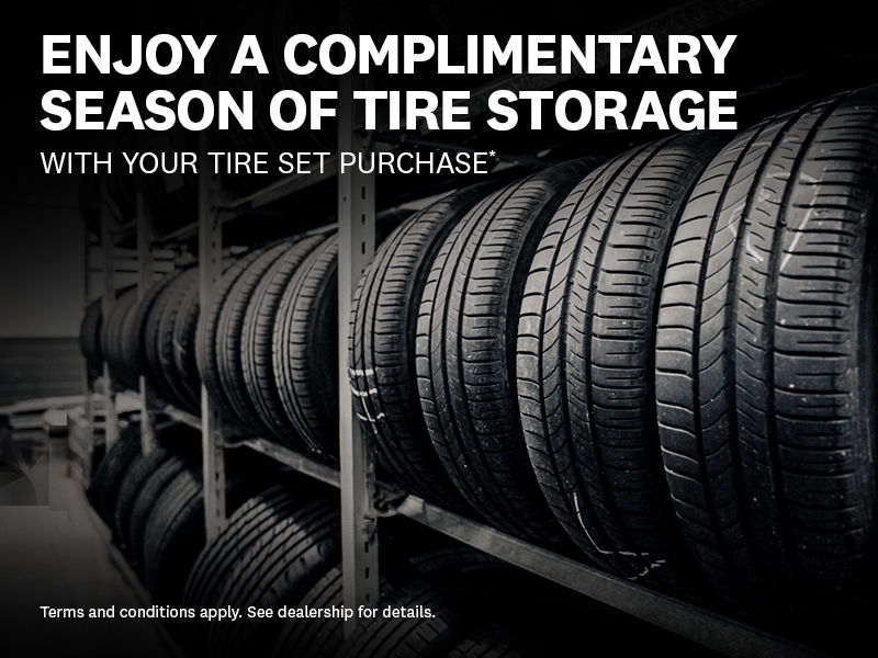Enjoy a Complimentary Season of Tire Storage