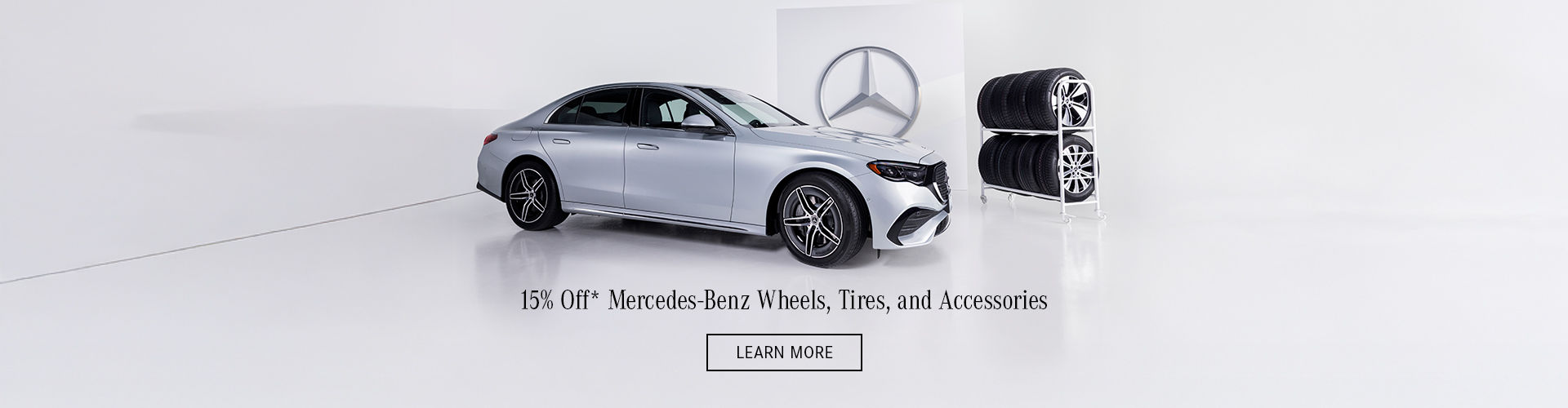15% Off* Mercedes-Benz Wheels, Tires, and Accessories