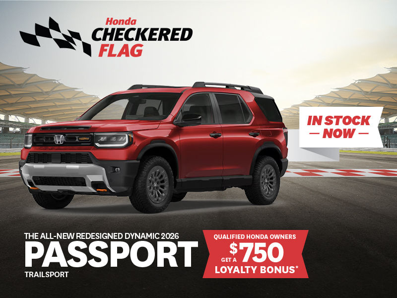 Honda Checkered Flag | 2026 Passport