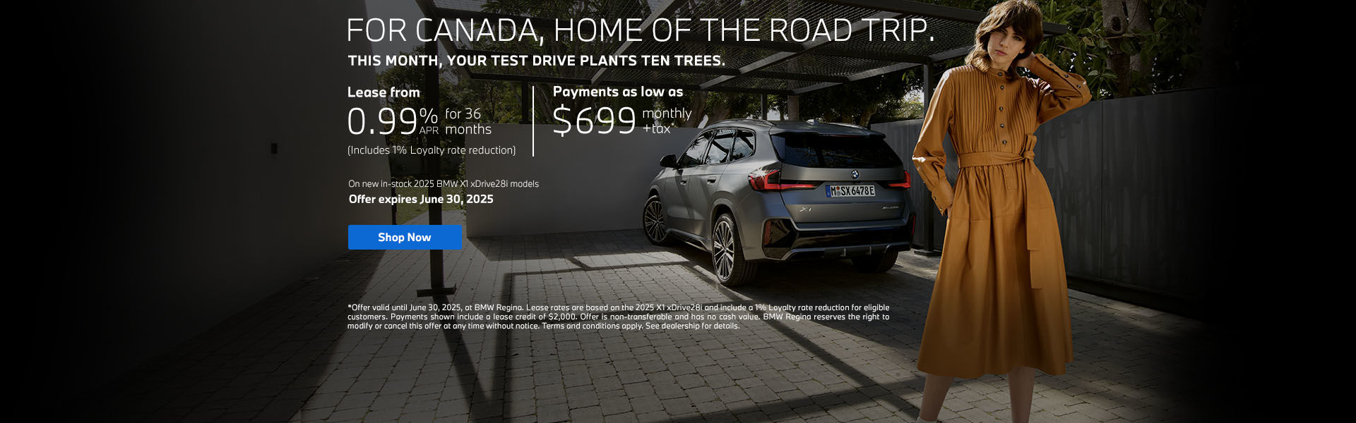 For Canada, Home of the Road Trip | 2025 X1 xDrive28i