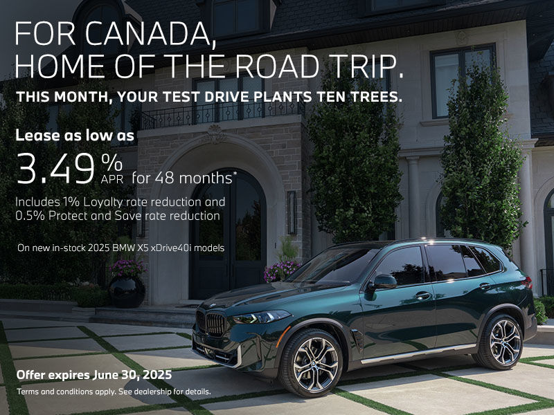 For Canada, Home of the Road Trip | 2025 X5 xDrive40i