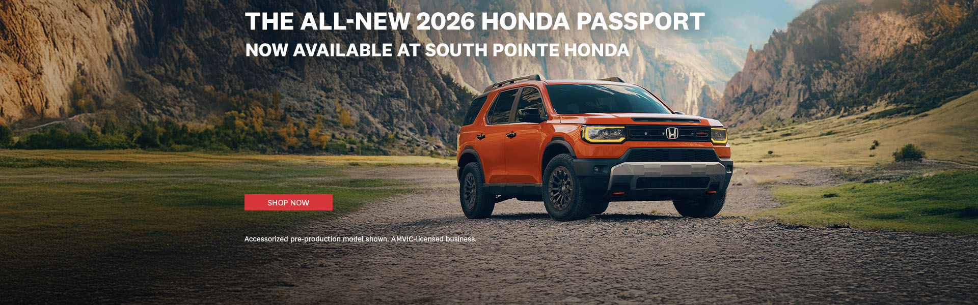 The All-New 2026 Honda Passport - Now Available at South Pointe Honda