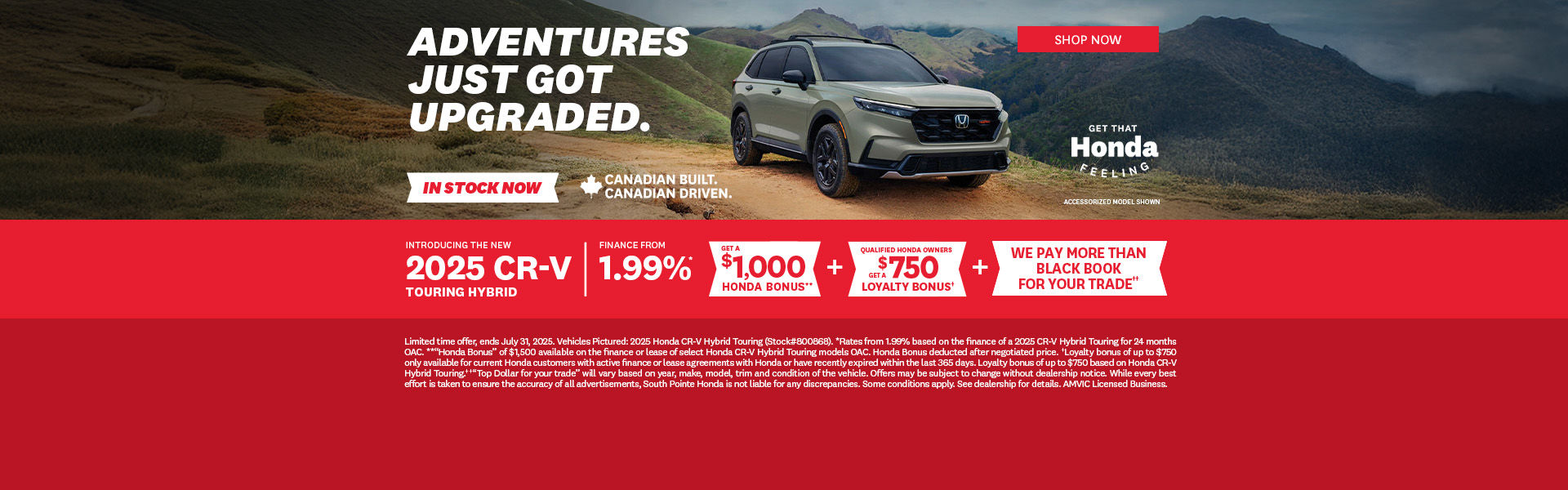 Get That Honda Feeling | 2025 Honda CR-V Touring Hybrid
