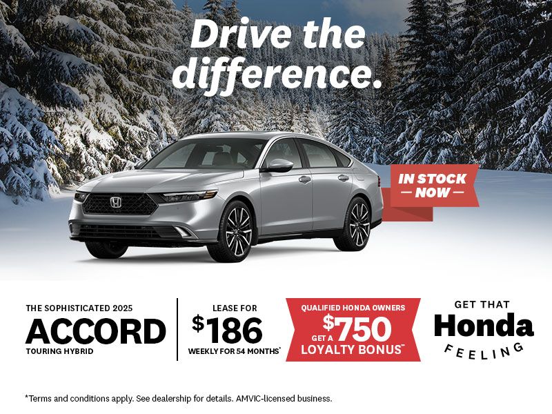 Get That Honda Feeling | 2025 Accord Touring Hybrid