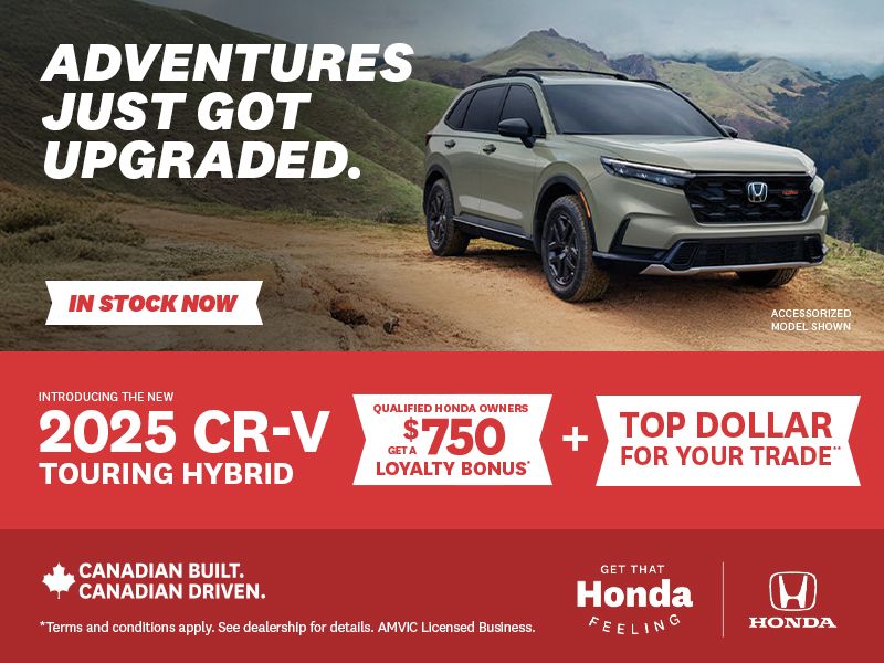 Get That Honda Feeling | 2025 Honda CR-V Touring Hybrid