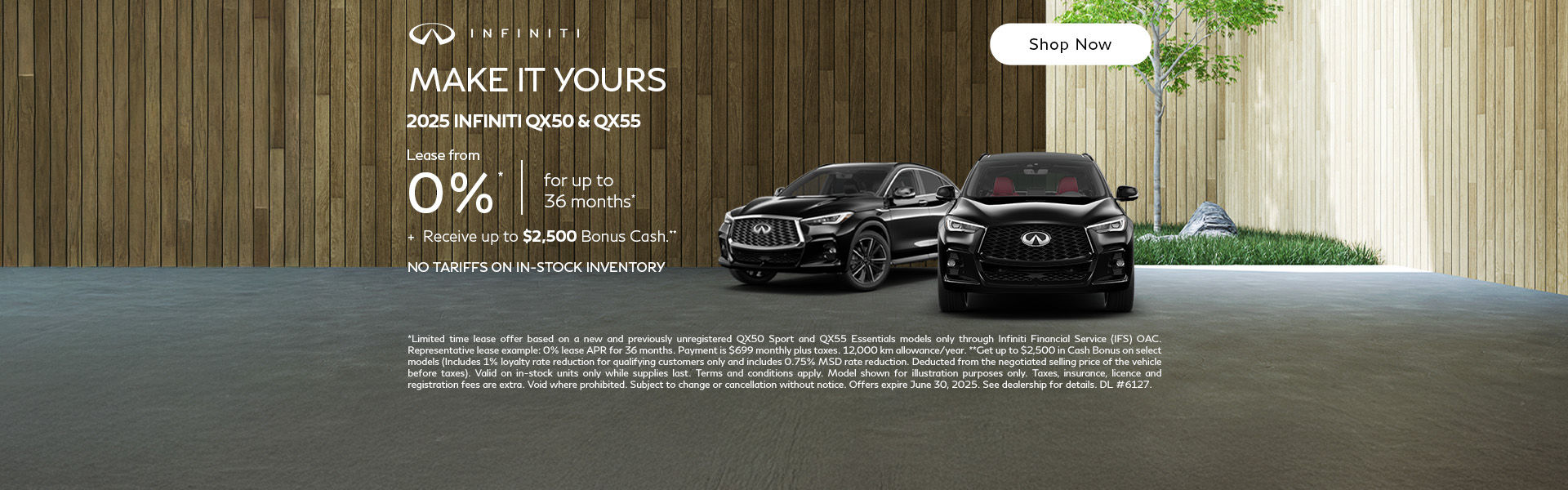2025 INFINITI QX50 & QX55