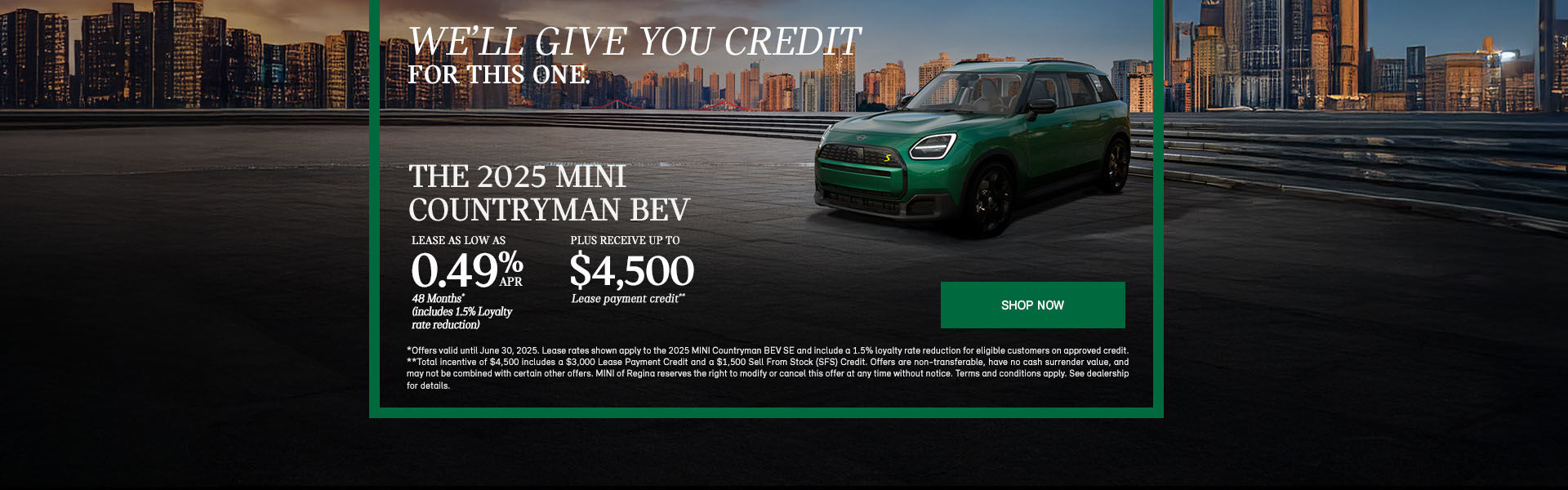 2025 Countryman BEV