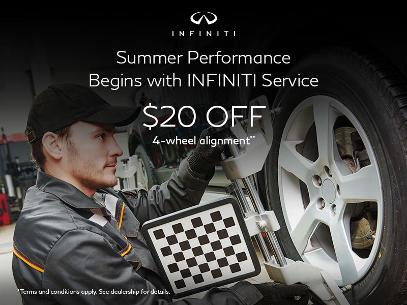 Summer Service Special – 4-Wheel Alignment