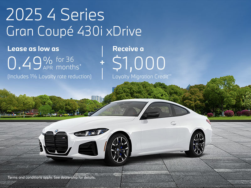 2025 4 Series Gran Coupé 430i xDrive