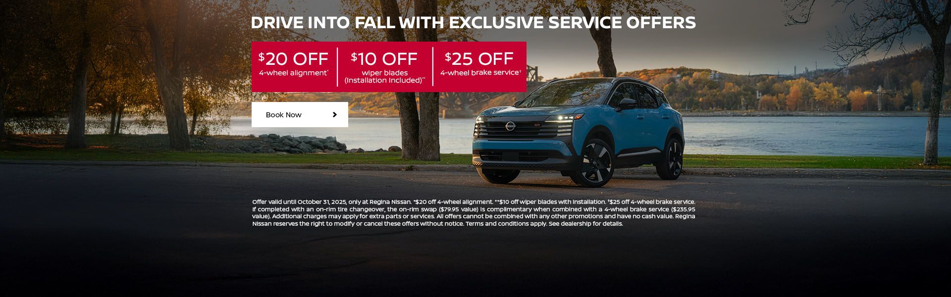 Drive Into Fall with Exclusive Service Offers
