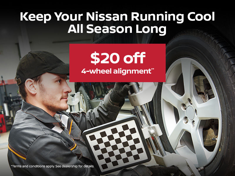 Summer Service Special – 4-Wheel Alignment