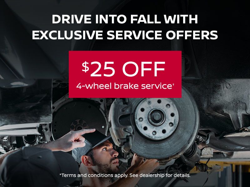 $25 Off 4-Wheel Break Service