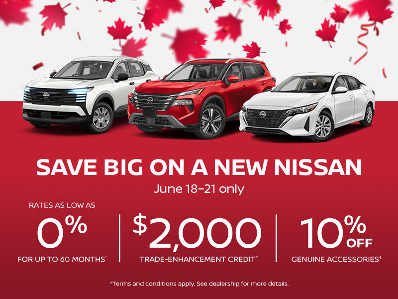 Save Big on a New Nissan