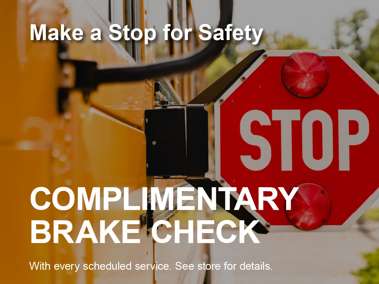 Complimentary Brake Inspection Special