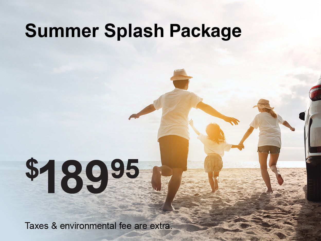 Summer Splash Package Special
