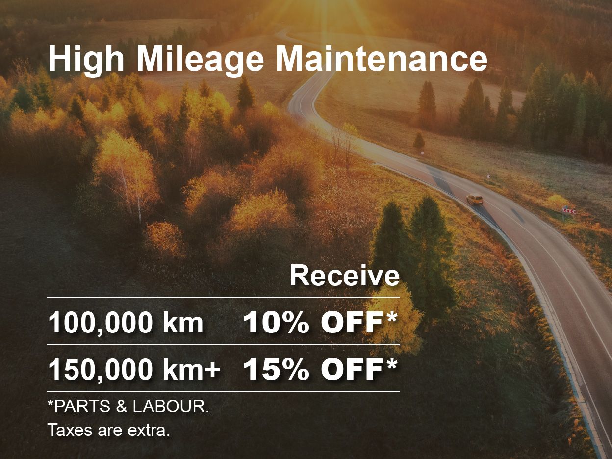 High Mileage Maintenance Special