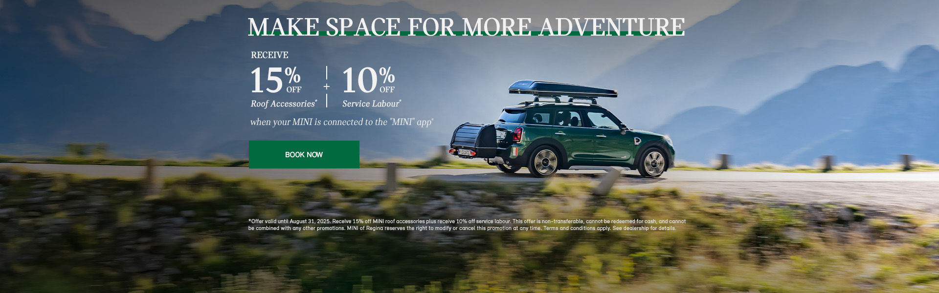 Make Space for More Adventure
