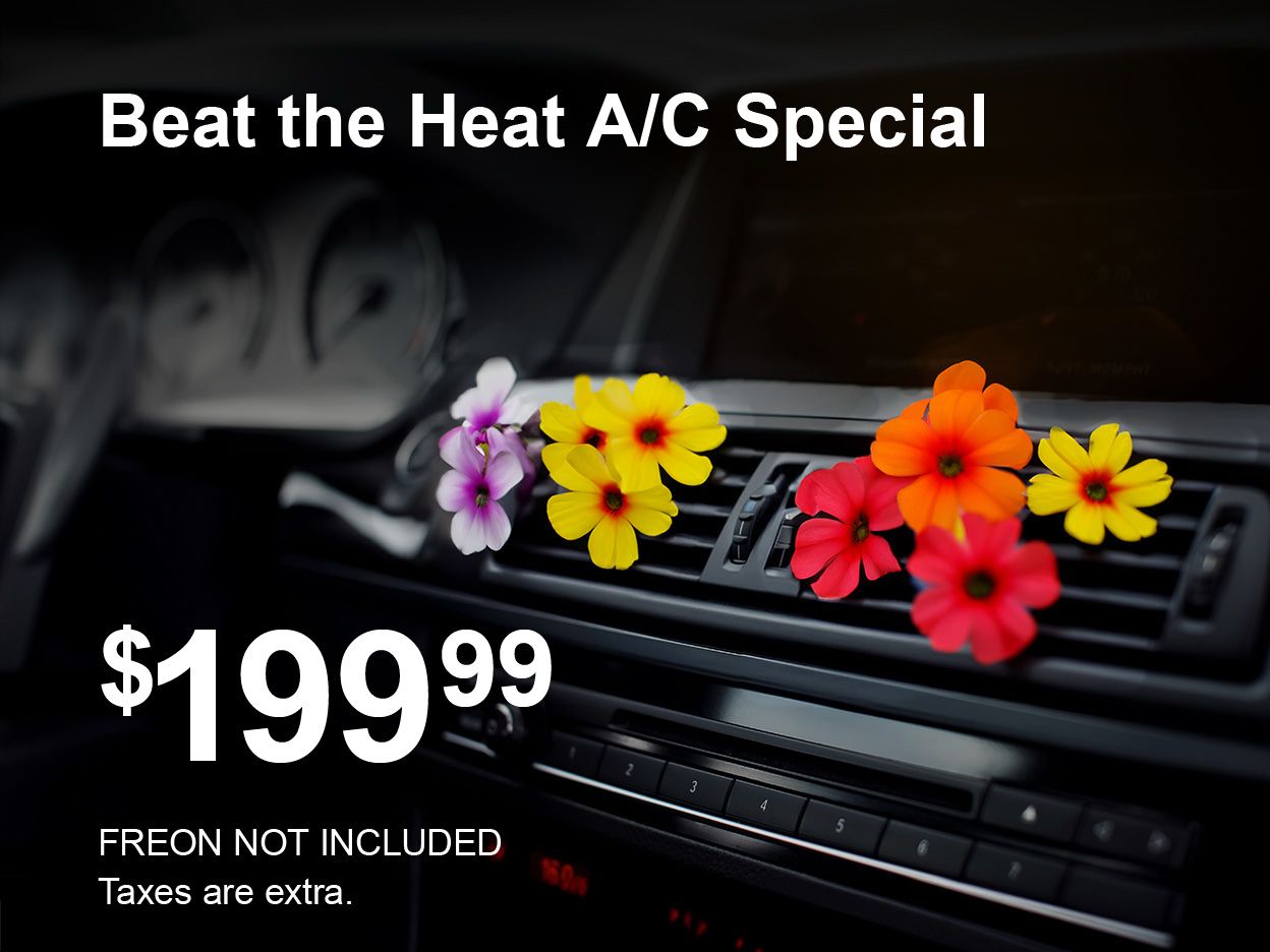 Beat the Heat A/C Special