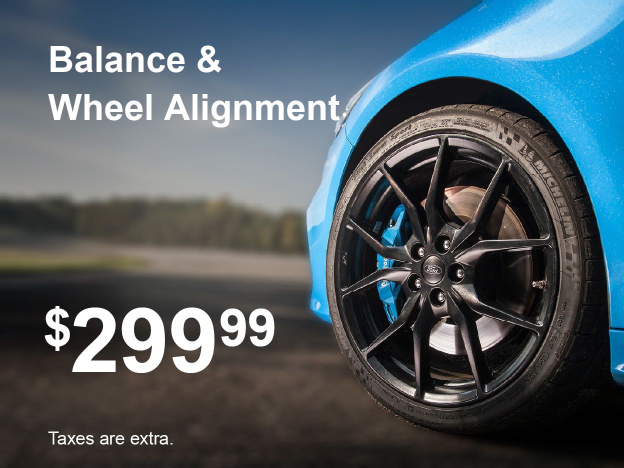 Balancing & Wheel Alignment Special