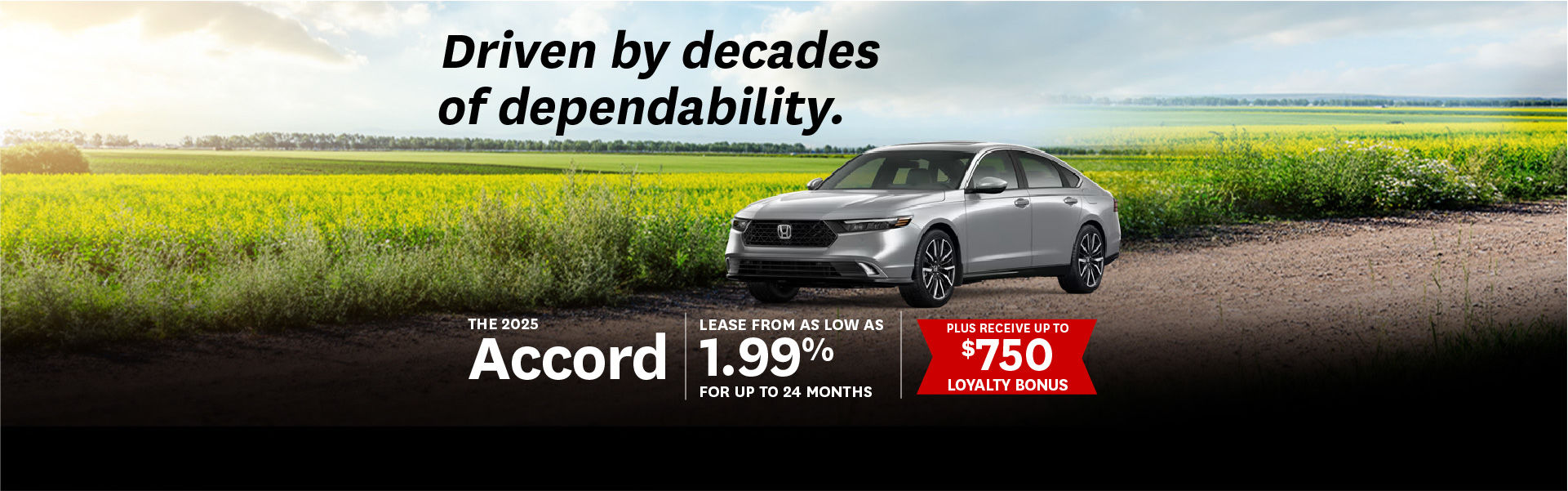 2025 Accord - July Offers
