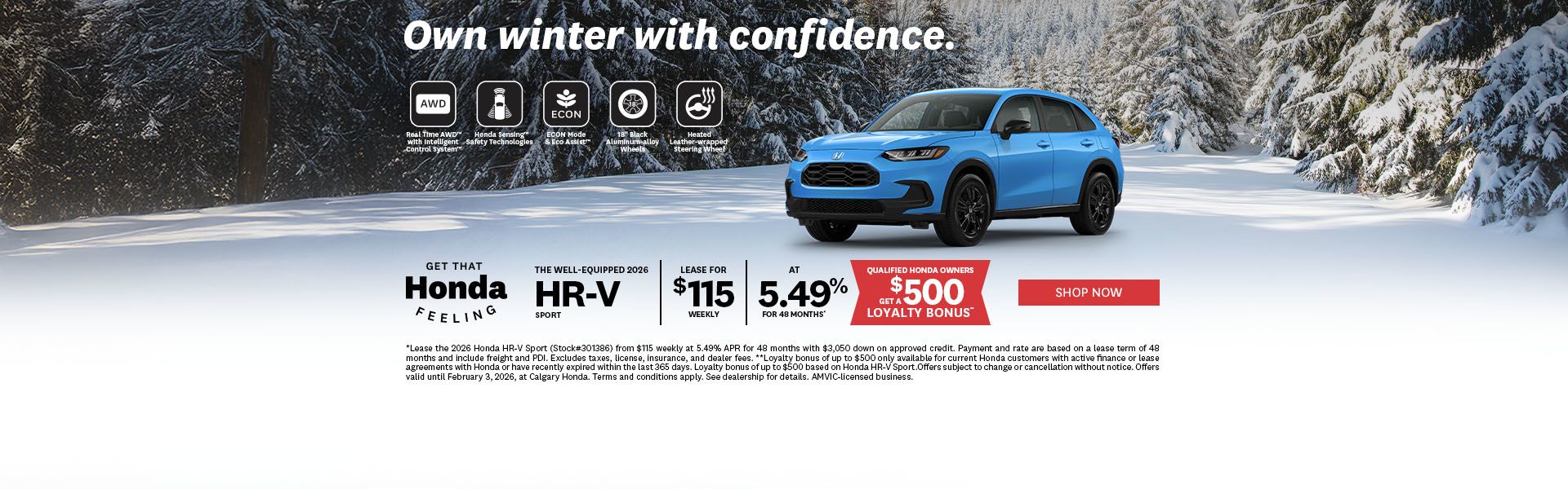 Get That Honda Feeling | 2026 HR-V Sport