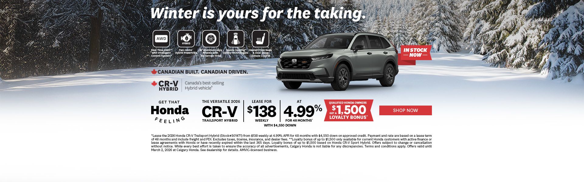 Get That Honda Feeling | 2026 CR-V Trailsport Hybrid