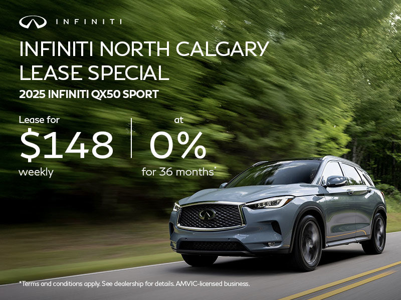 INFINITI North Calgary Lease Special