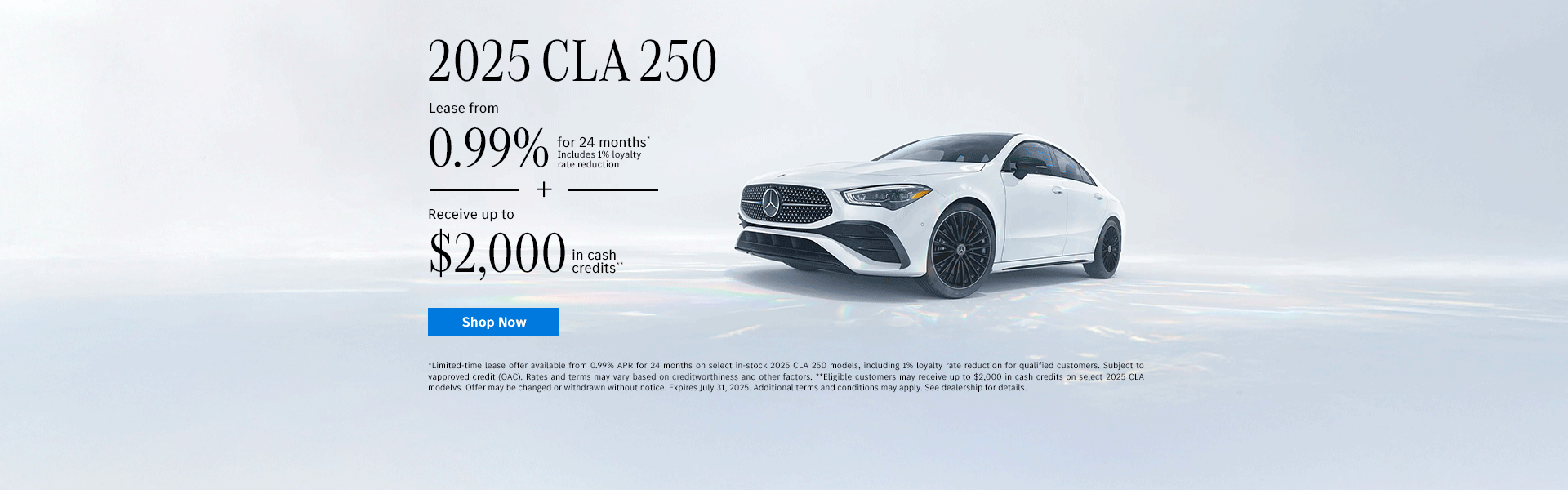 2025 CLA 250