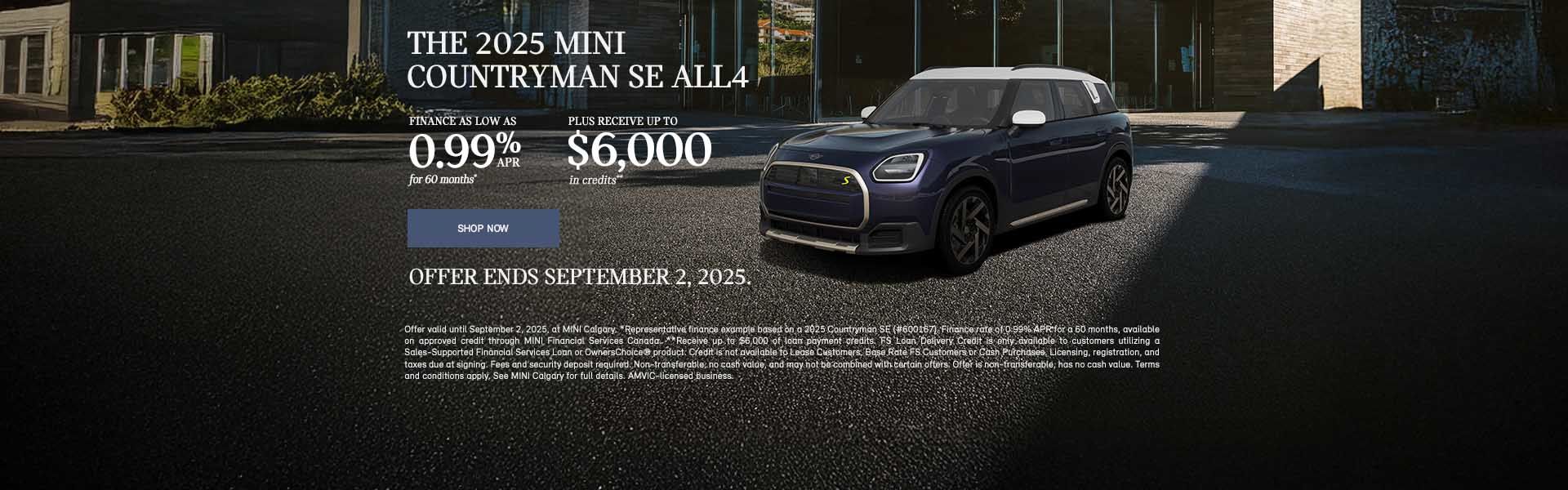 2025 Countryman SE ALL4