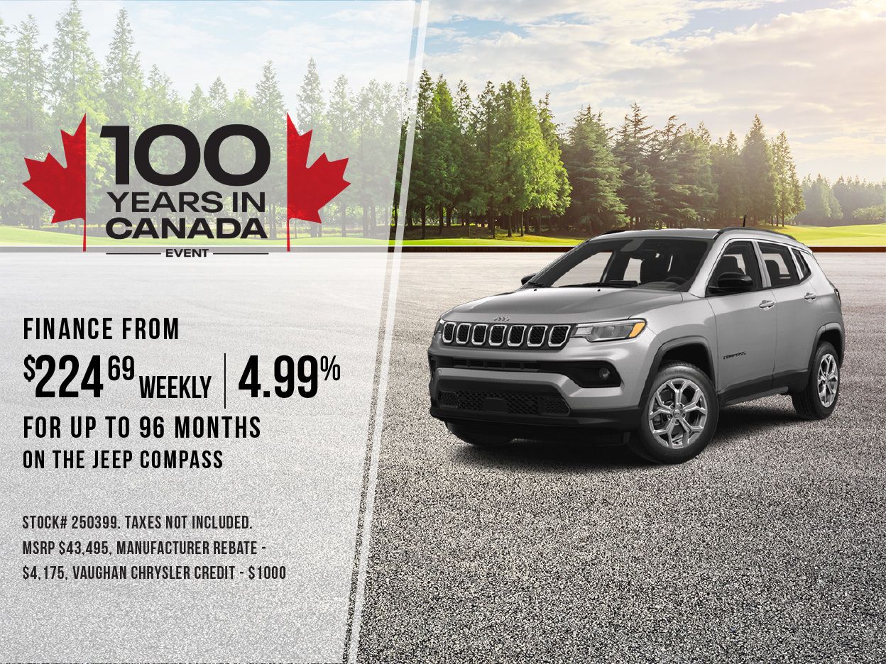 2025 Jeep Compass July Offer