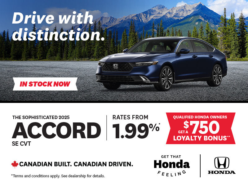 2025 Honda Accord SE CVT
