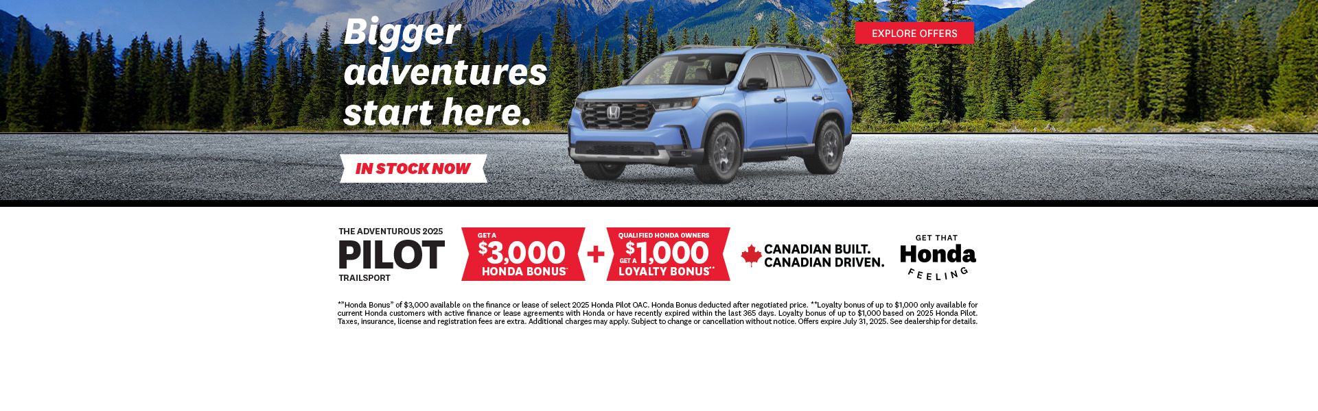 2025 Honda Pilot Trailsport