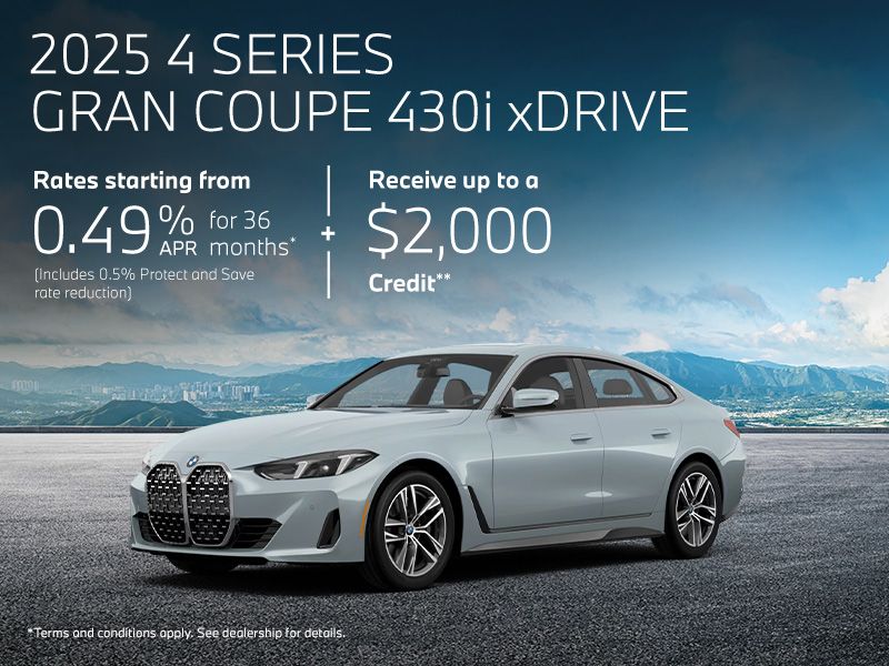 2025 4 Series Gran Coupe 430i xDrive