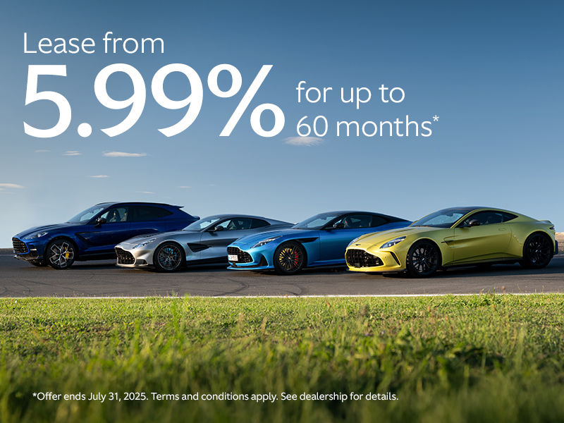 Lease from 5.99% for up to 60 months