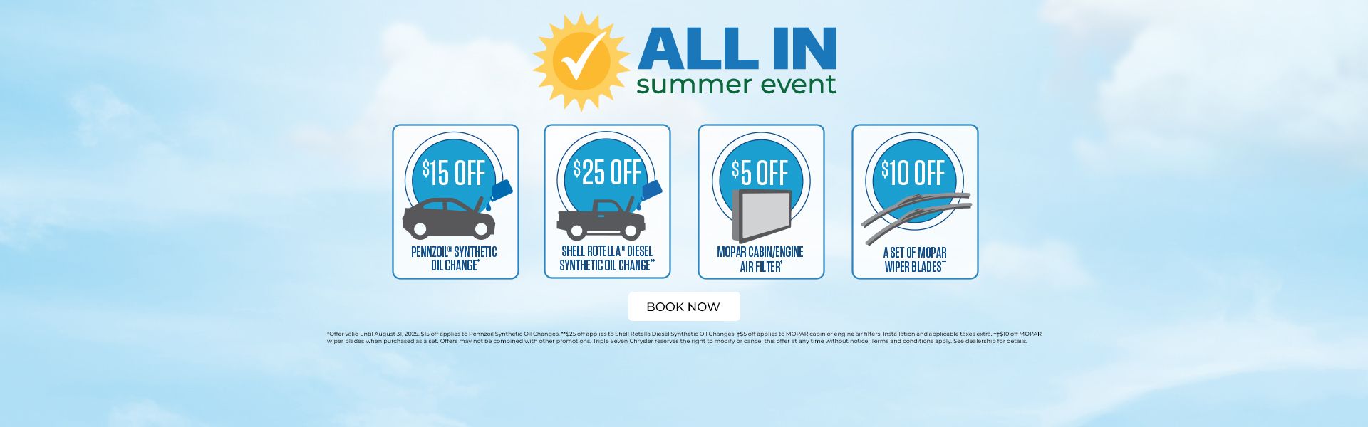 All In Summer Event
