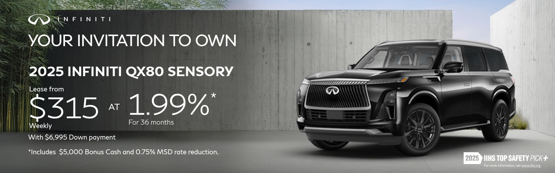 QX80 - July Offer