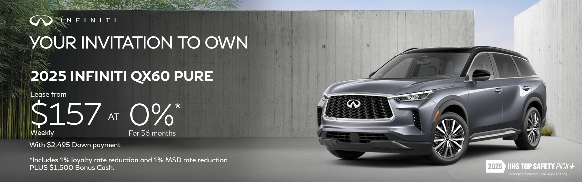 QX60 - July Offer