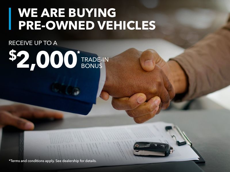 We Are Buying Pre-owned Vehicles
